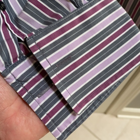 NWOT XMI stripped shirt size 16 34/35​ - Picture 5 of 5